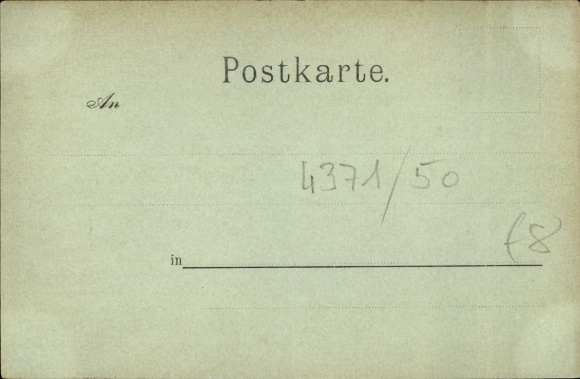 Moonlight Postcard Steingaden in Upper Bavaria, general view