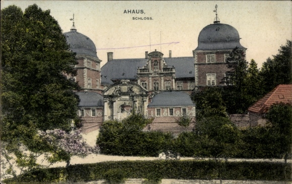 Ak Ahaus im Münsterland Westfalen, Schloss
