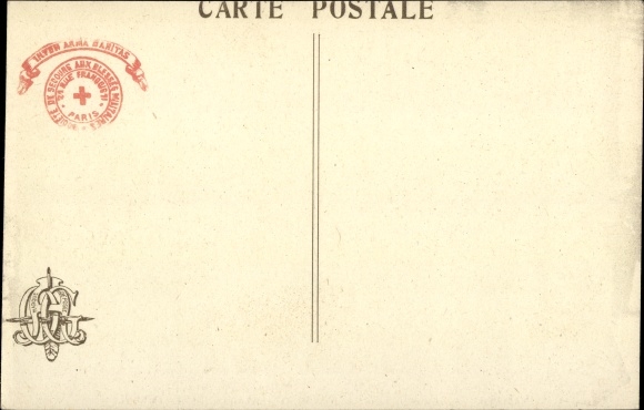 Postcard Army Museum, 1914-1916 Campaign, German Aviatik, taken at Jonchery, Battle of the Marne