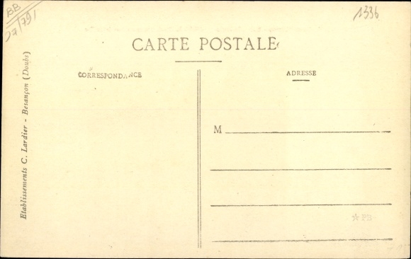 Postcard Champdeniers Deux Sevres, General View