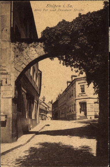 PC Stolpen Saxon Switzerland, Dresdner Straße, Old Gate