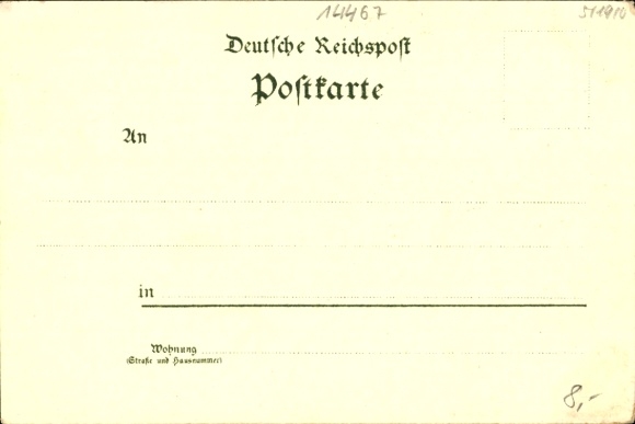 Chromo-Litho Potsdam in Brandenburg, Church of Peace, New Palace, Mausoleum