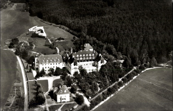 Postcard Bad Dürrheim Baden Württemberg, aerial photograph