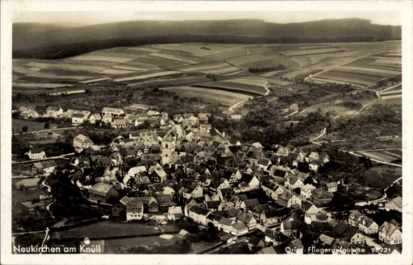 Ak Neukirchen am Knüll Hesse, luchtfoto