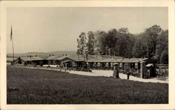 Postcard Westerburg in the Westerwald, Reich Labor Service Camp