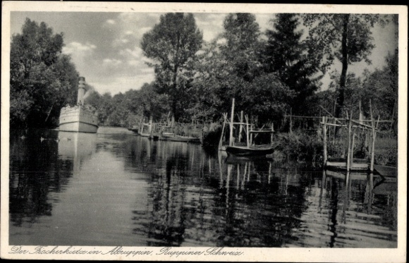 Postcard Altruppin Neuruppin in Brandenburg, Fischerkietz