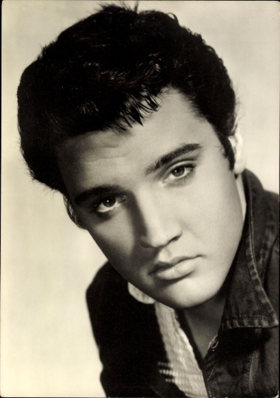 Ak Sänger Elvis Presley, Portrait