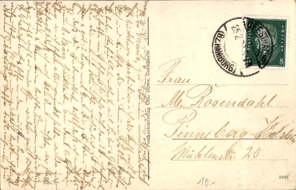 Postcard Edmundstal Siemerswalde Geesthacht on the Elbe, Susannenhaus