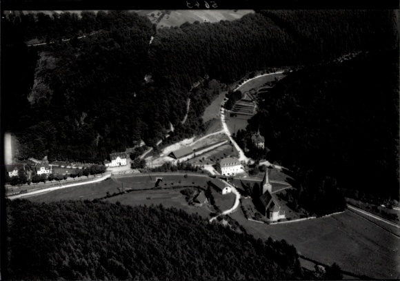 Photo Marxzell in the Black Forest, aerial photograph