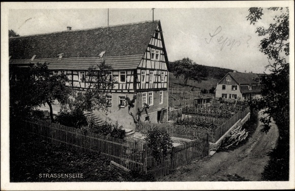 Postcard Bad Wimpfen am Neckar, children&#39;s home Forsthaus