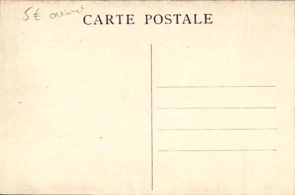 Postcard African boys, large tray on which pancakes are prepared