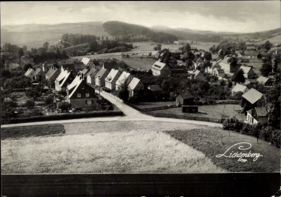 Ak Lichtenberg im Erzgebirge, Gesamtansicht