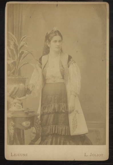 Cabinet Photo Queen Milena of Montenegro