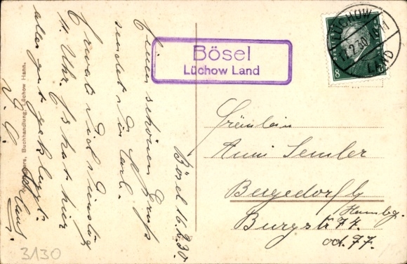 Postcard Lüchow im Wendland, Kirchstraße