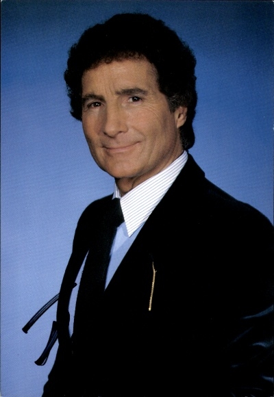 Postcard actor and singer Freddy Quinn, portrait, autograph
