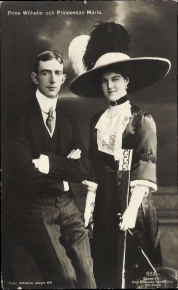 Picture Prince Wilhelm and Princess Maria of Sweden