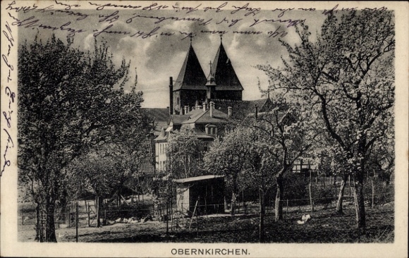 PC Obernkirchen in Schaumburg, church, gardens