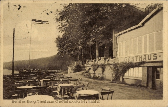 Ak Ronnenberg in Niedersachsen, Benther Berg, Gasthaus Chr. Rehbock