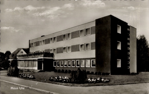 Postcard Selters Ortenberg in Oberhessen, Sanatorium Benediktusquelle, Haus Ute