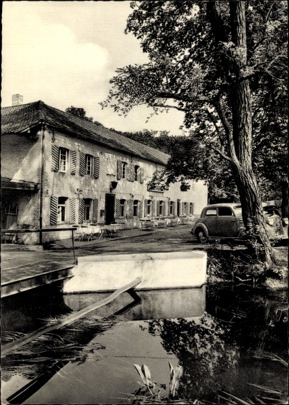Postcard Wegberg Kreis Heinsberg, Restaurant Molzmühle in Schwalmtal