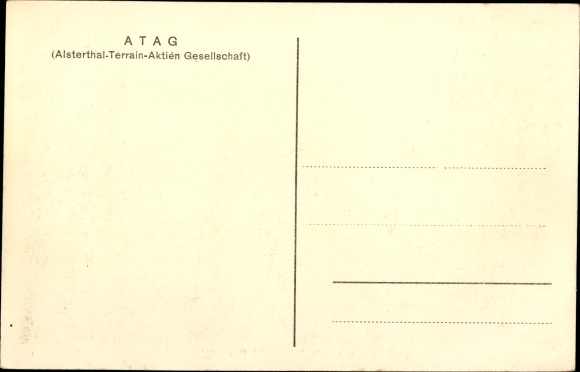 Ansichtkaart Hamburg Wandsbek Poppenbüttel, Alster am Kreideberg