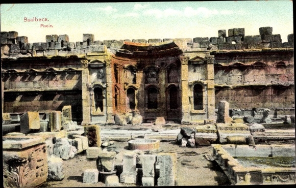Ak Baalbek Libanon, Piscin