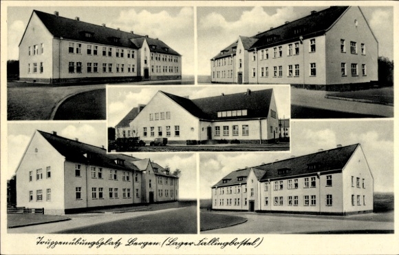 Ak Bad Fallingbostel Lüneburger Heide, Truppenübungsplatz, Gebäude, Außenansichten