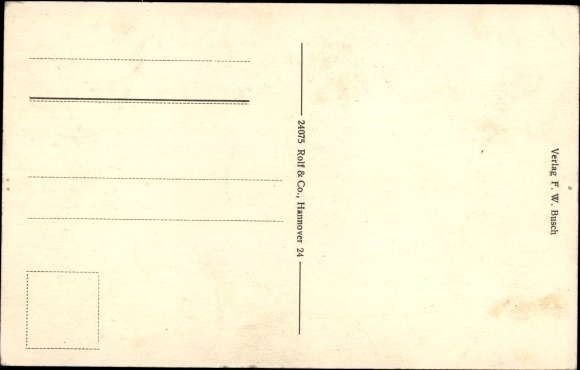 Postcard Wiedensahl in the Schaumburger Land, Wilhelm Busch monument