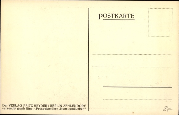 Artist PC Bauer, Karl, poet Theodor Storm