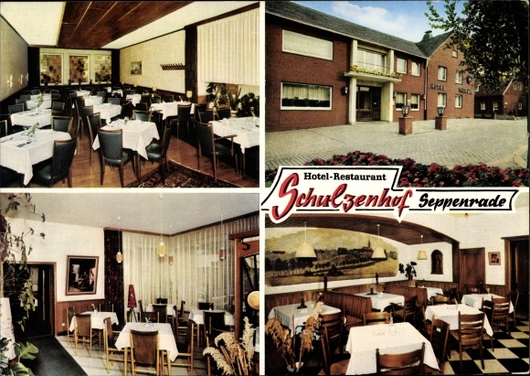 Postcard Seppenrade Lüdinghausen Münsterland, Hotel Schulzenhof