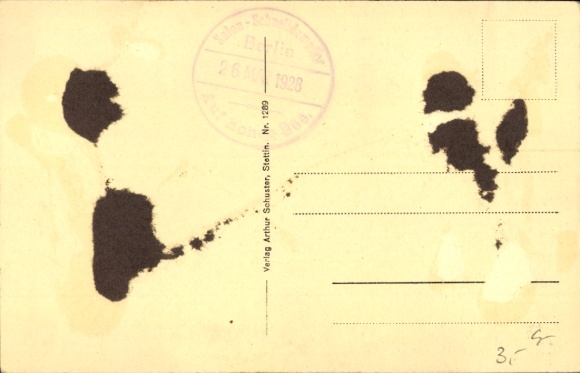 Postcard Salonschnelldampfer Berlin, Swinemünder Dampfschifffahrts AG