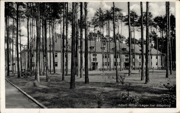 Ak Jüterbog im Kreis Teltow Fläming, Adolf Hitler Lager