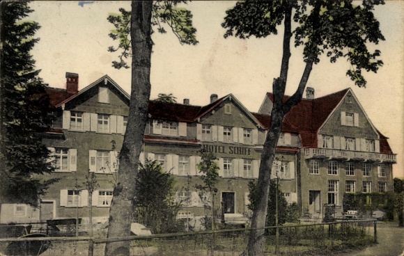 Postcard Kressbronn am Bodensee, Hotel and Pension Strandbad