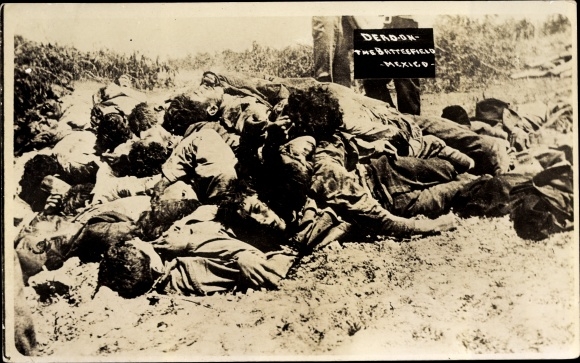 Zdjęcie KP Mexico, Dead on the Battlefield, meksykańsko-amerykańska wojna, umarli