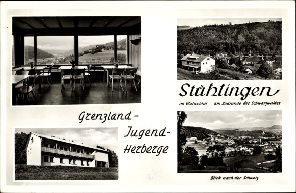Ak Stühlingen im Schwarzwald Baden, Grenzland Jugendherberge