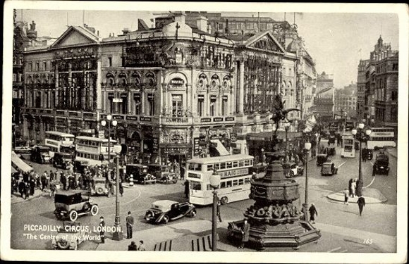 10 alte AK London City England, verschiedene Ansichten