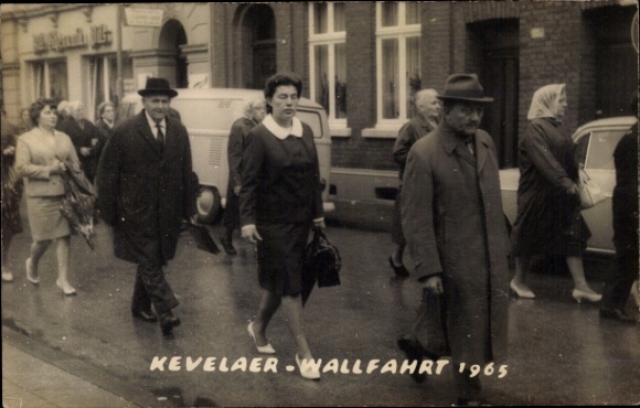 Photo Postcard Kevelaer on the Lower Rhine, pilgrimage 1965