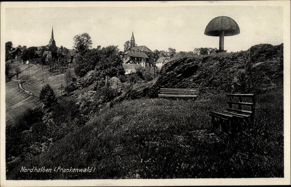 PC Nordhalben in Upper Franconia, partial view
