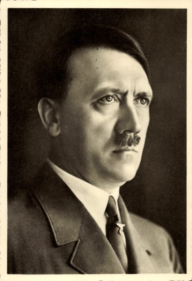 Ganzsachen Ak Führer und Reichskanzler Adolf Hitler, Portrait