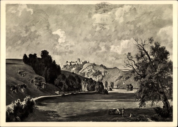 Artist PC Bayerlein, Fritz, Kallmünz Castle, HDK 503