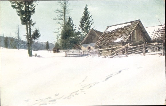 Postcard Mönichkirchen in Niederösterreich, Mönichkirchner Schwaig, Winter
