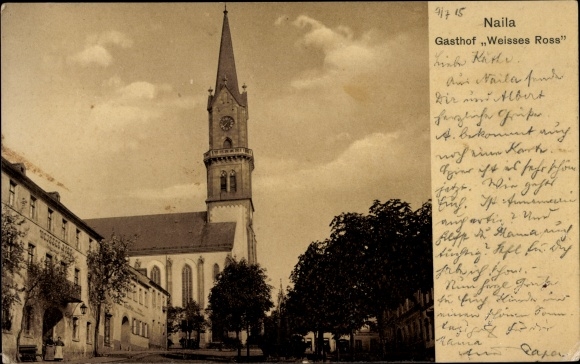 KP Naila w Górnej Frankonii, Gasthof Weißes Ross, kościół