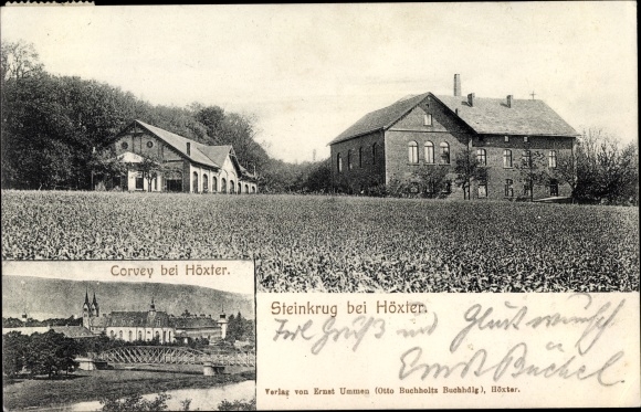 KP Boffzen nad Oberweser, Steinkrug, Kloster Corvey