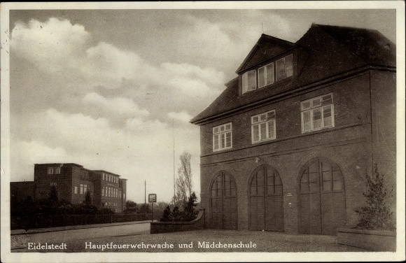 PC Hamburg Eimsbüttel Eidelstedt, main fire station and girls&#39; school