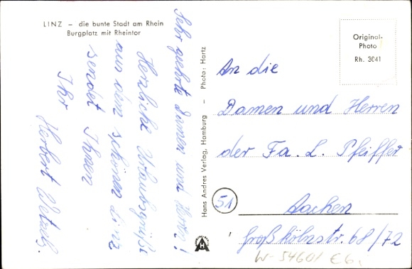 Ak Linz am Rhein, Burgplatz, Rheintor, Restaurant Cafe Burghof