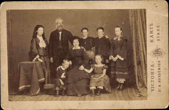 CdV Bevern, Familie Rudolf Jänisch, Portrait