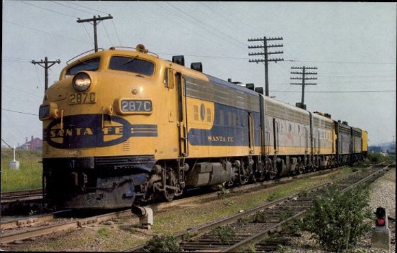 10 old Postcard various locomotives