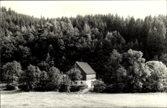 Ak Altendorf Sebnitz in Sachsen, Gaststätte und Sommerfrische Buttermilchmühle im Sebnitztal