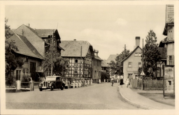 Postcard Barchfeld an der Werra Thuringia, Liebensteiner Straße