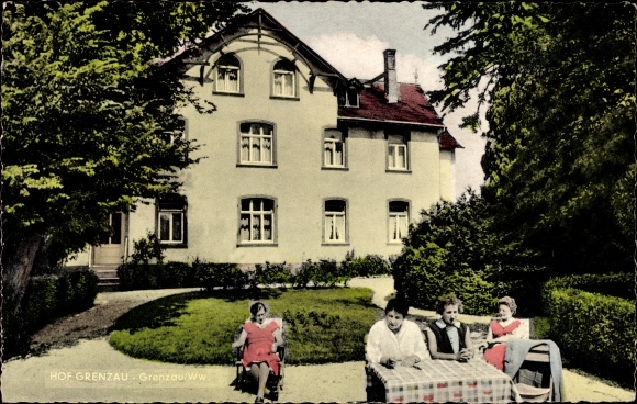 KP Grenzau Höhr Grenzhausen w Westerwald, prywatny pensjonat Hof Grenzau